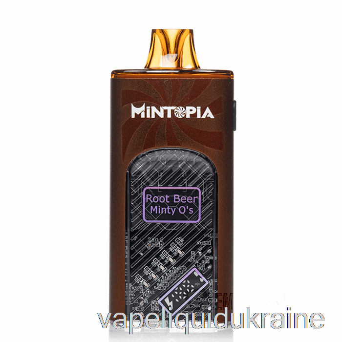 Vape Ukraine Mintopia Turbo 9000 Disposable Root Beer Minty O's